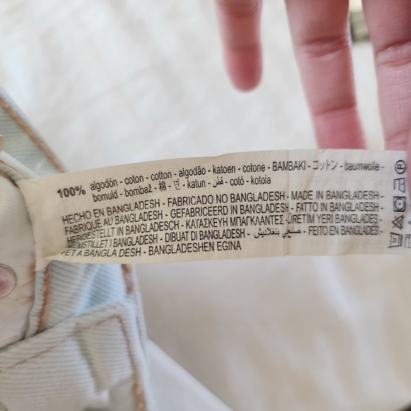 NWT Zara Light Wash High-Rise Full Length Jeans size 2 - Picture 6 of 7